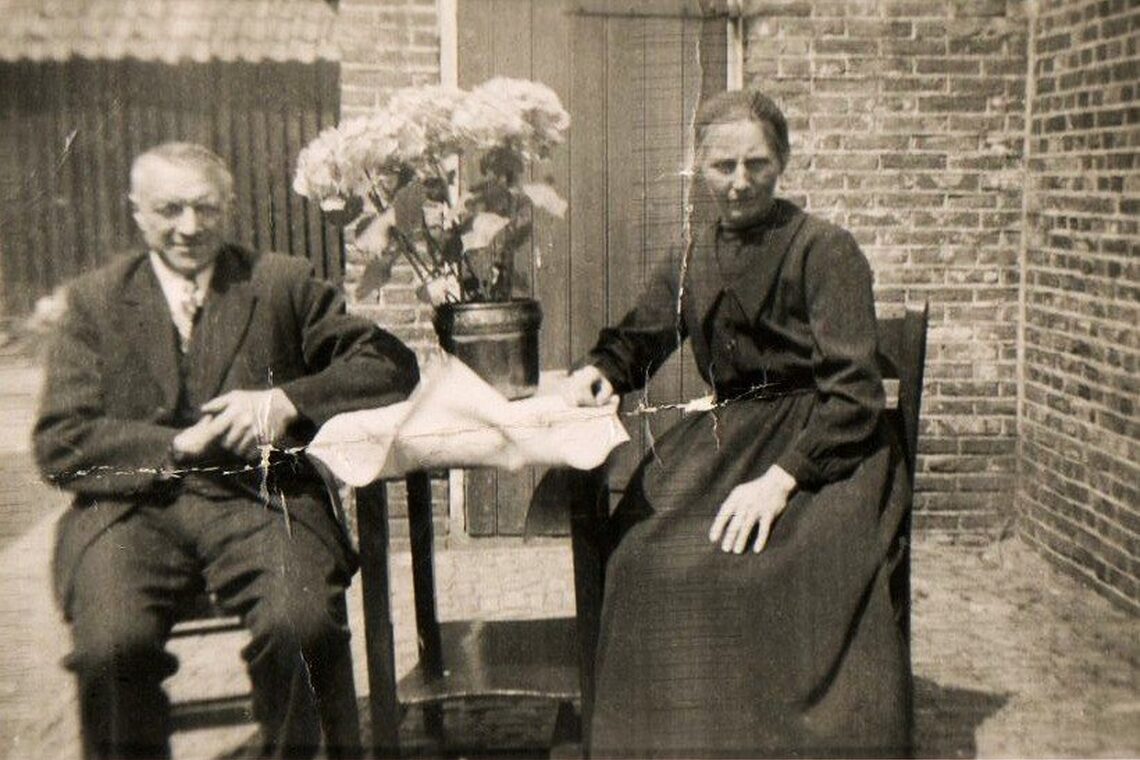 Jan Langenhof en Willemina Langenhof - Morsink
